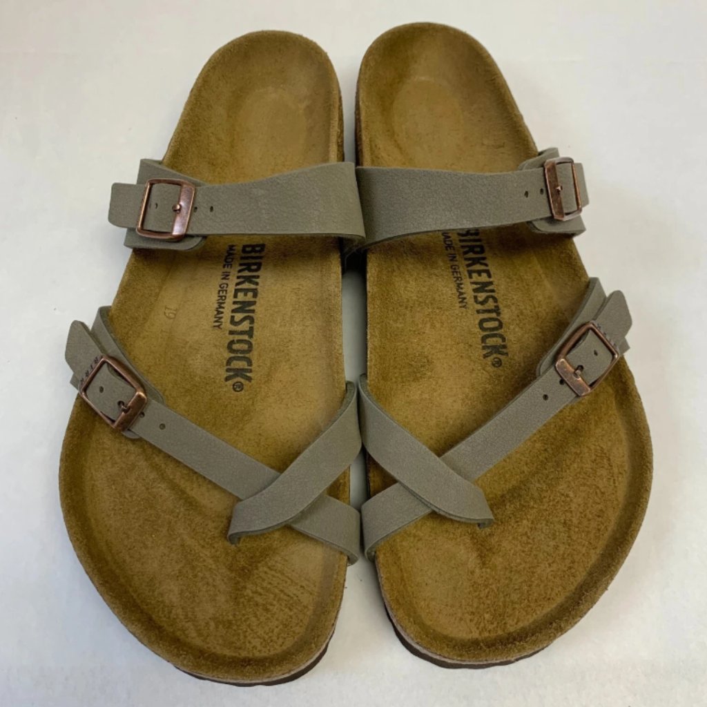 Birkenstock Mayari Stone Birko-Flor Narrow Width Sandals